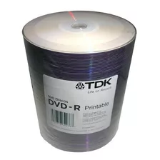 Dvd Tdk X 100 Imprimible 8x - X Mercados