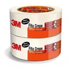 8 Rolos Fita Crepe 3m 101la 48mmx50m Nova Formula 