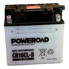 Bateria Moto Poweroad Yb16cl-b = Cb16cl-b 12v 19ah