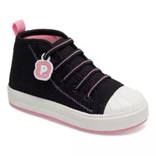 Tênis Infantil Star Kids Cano Alto Pimpolho Meninas