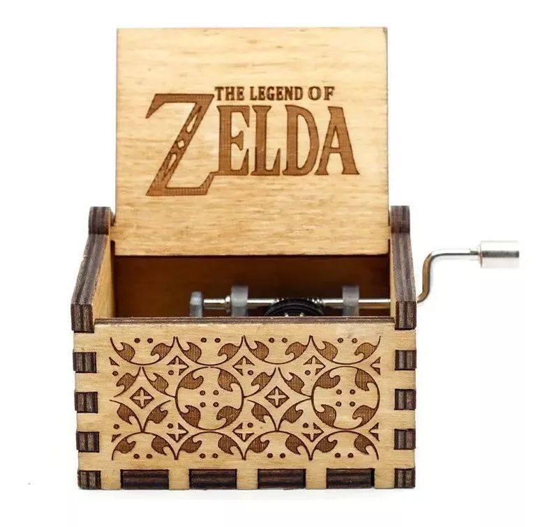 Caixa Caixinha De Música The Legend Of Zelda Pronta Entrega