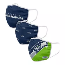 Cubrebocas Seattle Seahawks 3 Pack 