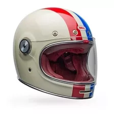 Capacete Bell Bullitt Command Vintage White Oxblood