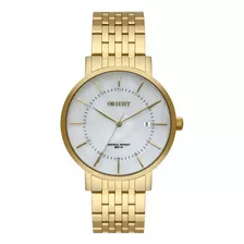 Relógio Orient Feminino Analógico Dourado Fgss1164 B1kx