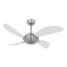 Ventilador De Teto Volare Escovado Fly Office Branco 220v Diâmetro 102 Cm Frequência 404rpm Material Das Pás Mdf Quantidade De Pás 4