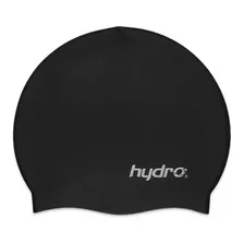 Gorra Silicona Natacion Hydro Niños Pileta Latex Impermeable Color Negro Diseño De La Tela Junior Tamaño Junior