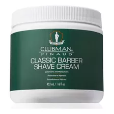 Crema Para Afeitar Clubman Pinaud Barber Shave Cream 453ml