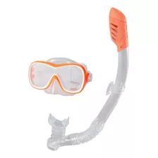 Snorkel Y Mascara Para Buceo Intex Wave Rider