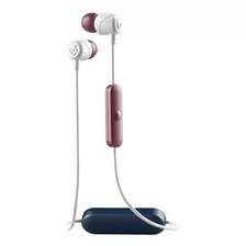 Earbud In-ear Sem Fio Skullcandy Jib - Branco/vermelho