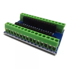 Placa Borne Terminal Adaptador Para Arduino Nano Soldado