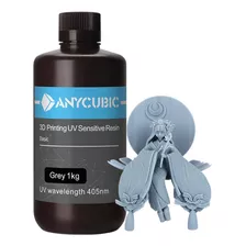 Resina 3d Anycubic Uv 405nm - Para Impressoras 3d (1 Kg)