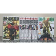 Coleção Mangás One Punch Man Volumes 1 Ao 23 Em Português