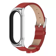 Correa Para Xiaomi Mi Band 8 7 6 5 4 3 Pulsera De Cuero