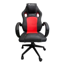 Cadeira Para Escritório Ergonômica Gamer Giratória Vermelha