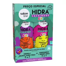  Shampoo + Condicionador Salon Line Hidra Cachinhos 300ml