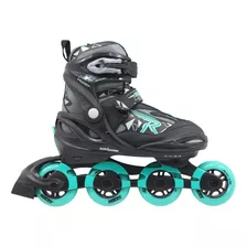 Patines En Línea Moody Tif Black Aqua