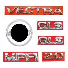 Kit Emblema Vectra+ Gls+ 2.0+ Mpfi+ Grav Mala 97/01 +brinde