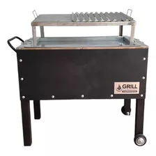 Grill Company, Caja China Mediana Inoxidable + Parrilla