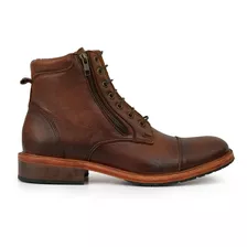 Borcego Hombres Cuero Botas Briganti Botinetas Zapatos Rogue