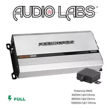 Amplificador Audio Labs Monster Mini1 3200w Max 1ch Clase D Color Gris