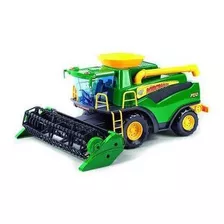 Brinquedo Trator Colheitadeira Fazendeiro Poliplac Verde