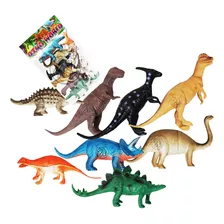 Dinossauro Borracha Animal Jurassic Alta Qualidade Brinquedo