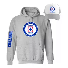 Kit Sudadera Sport + Gorra Mod Cruz Azul La Maquina Liga Mx