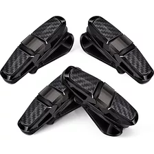 4 Piezas De Soportes Gafas Parasol De Coche, Clip Sujet...