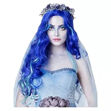 Disfraz De Novia Cadáver Para Halloween (pelula Azul Emily, Talla Única)