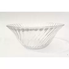 Ensaladera Frutera De Vidrio Ondas Diam 22cm 