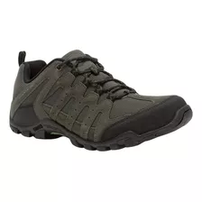 Zapatilla Hombre Guante 48-1306 Gamuzon Olivo Lascar 35195