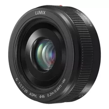 Panasonic Lumix G 20mm F/1.7 Ii Asph. Lente (black)