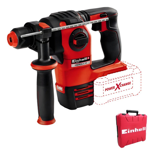 Rotomartillo Inalambrico Einhell Herocco 18v Brushless Solo - Rojo - 50 Mhz
