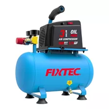 Compresor De Aire Silencioso Sin Aceite 1/3hp 12 L Fixtec