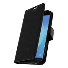 Samsung A20s Funda Librito Flip Cover Cierre Imantado Negro