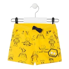 Short De Niño Con Estampado Mod.017-6001al Marca Losan®