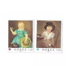 Noruega 1979 Año Internac De La Infancia Serie Mint 749/50 
