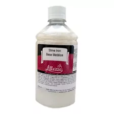 Cola Slime Metálica Iron Altezza Base 500g