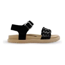 Sandalias London Trenzas Mujer Livianas Bajas Ojotas Verano