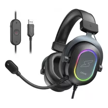 Headset Gamer Fifine Superframe Edition Rgb 7.1 50mm - Sfh6