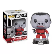 Funko Pop! - Star Wars - Red Snaggletooth #70 - Exclusivo