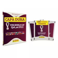 Album Copa 2022 Qatar Capa Dura + 100 Figurinhas Diferentes