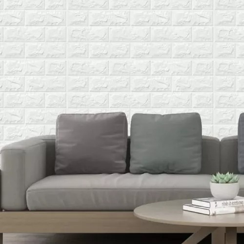 Revestimiento Placa Pared Autoadhesiva 3d - Simil Ladrillo