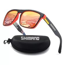 Lentes De Sol Polarizados Shimano Con Estuche Original Uv400