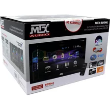 Autoestereo Pantalla 6.2´ Mirrorlink Siri 6 Rca 2v Mtx-580ml