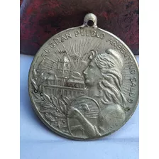Medalla Antigua 1910 Centenario Argentina Pasteur 
