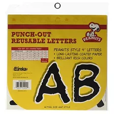 Letras Decorativas Reutilizables Punchout 845065 De 4 ,...