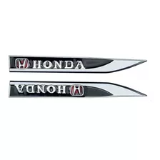 Emblema Metal Aplique Paralama Adesivo Honda Civic Crv Hrv