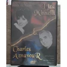 Dvd Liza Minneli E Charles Aznavour - Show Ao Vivo