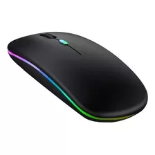 Mouse Sem Fio De Modo Duplo Bluetooth Para Macbook Cor Preto